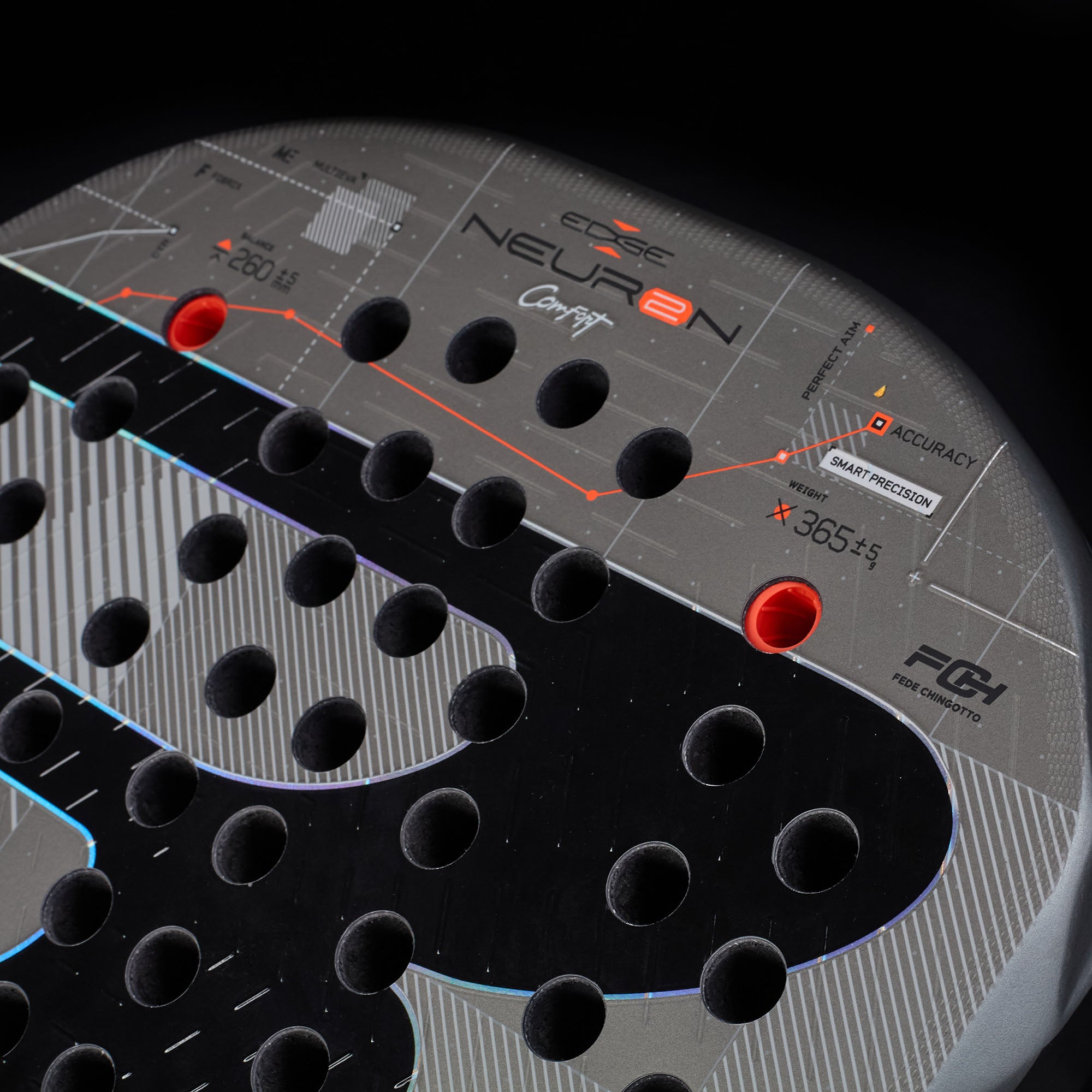 Bullpadel Neuron 02 Edge Comfort 27 Racket